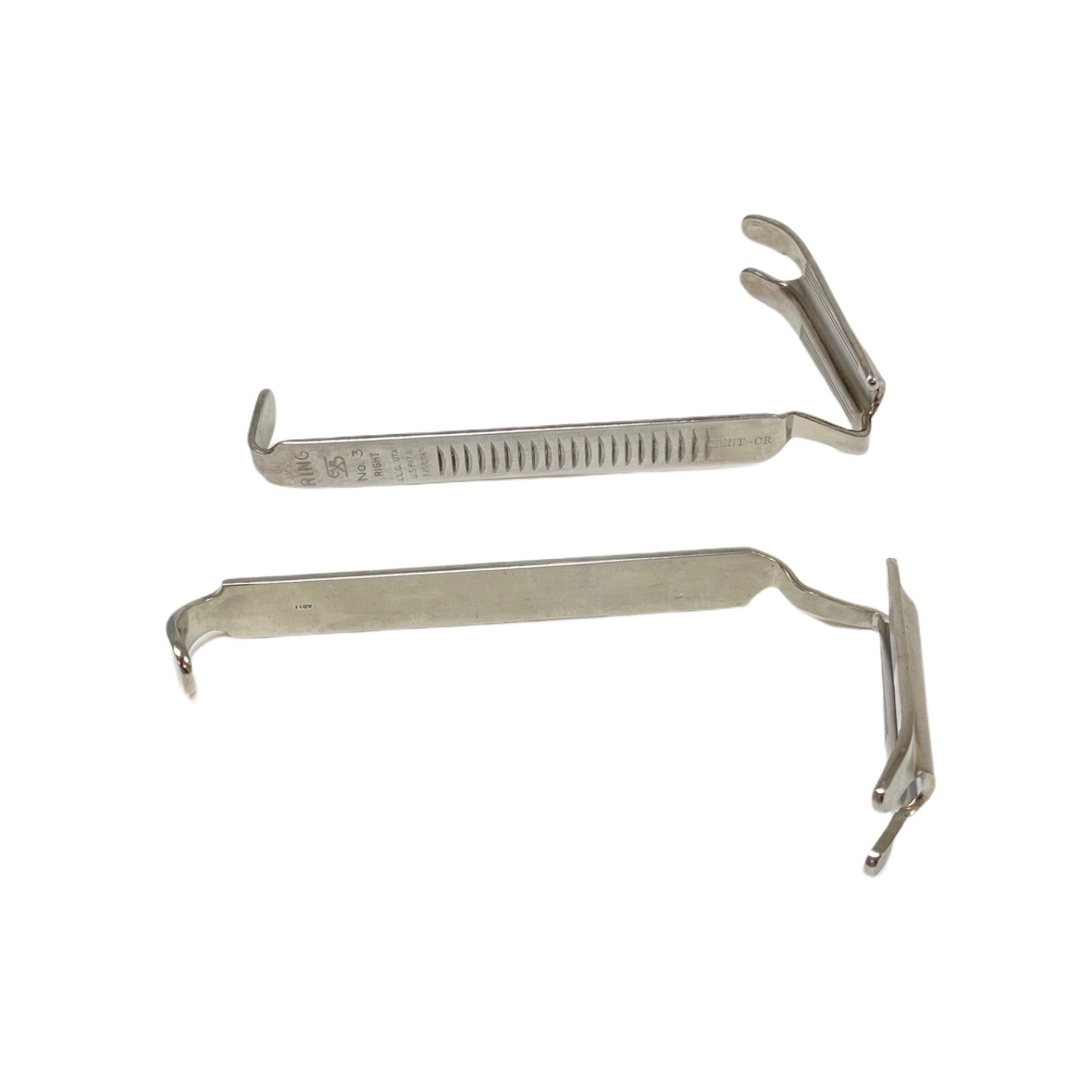 JARIT / S.L.C. 450-164 / 3154.069  Ring Retractor Blades Left Right, Size 3, 6"