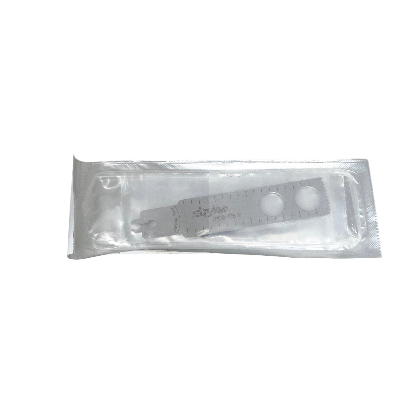 Stryker Ref 2108-176-002, 2108 Series Sagittal Blade, Ground - TRAINING ONLY