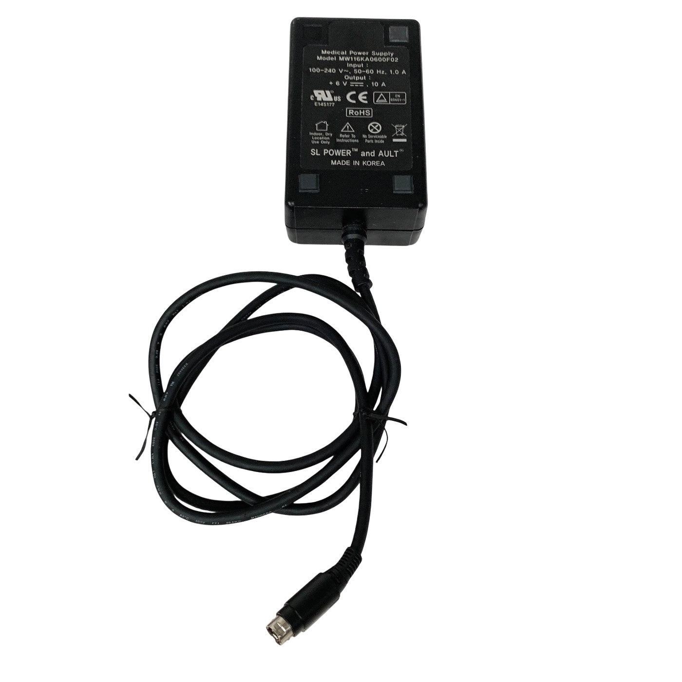 NDS REF MW116KA0600F02, MEDICAL POWER SUPPLY