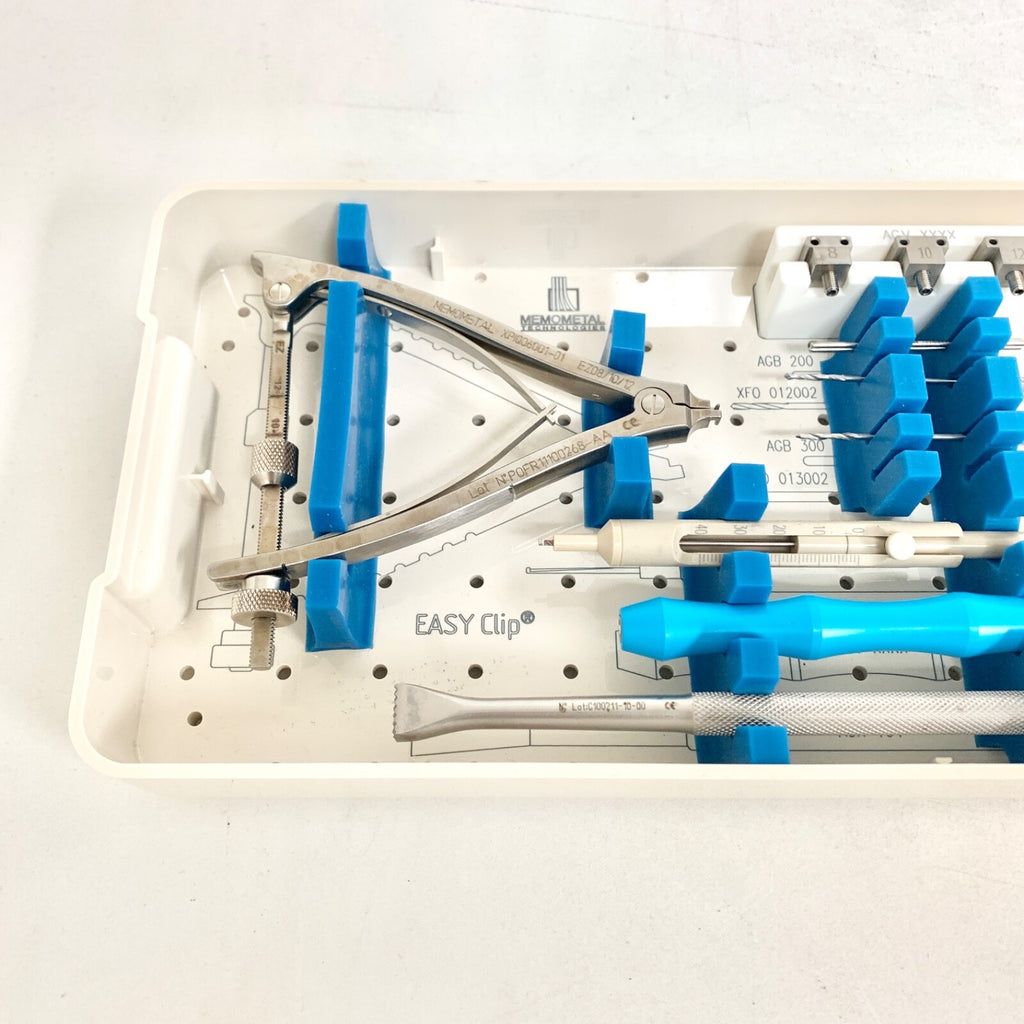 MEMOMETAL REF XPL017001-00, HAND AND FOOT SURGERY INSTRUMENT CASE