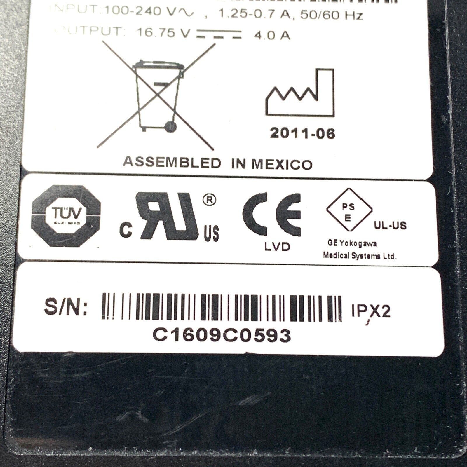 GE REF 2012183-003, Transport Display Power Supply