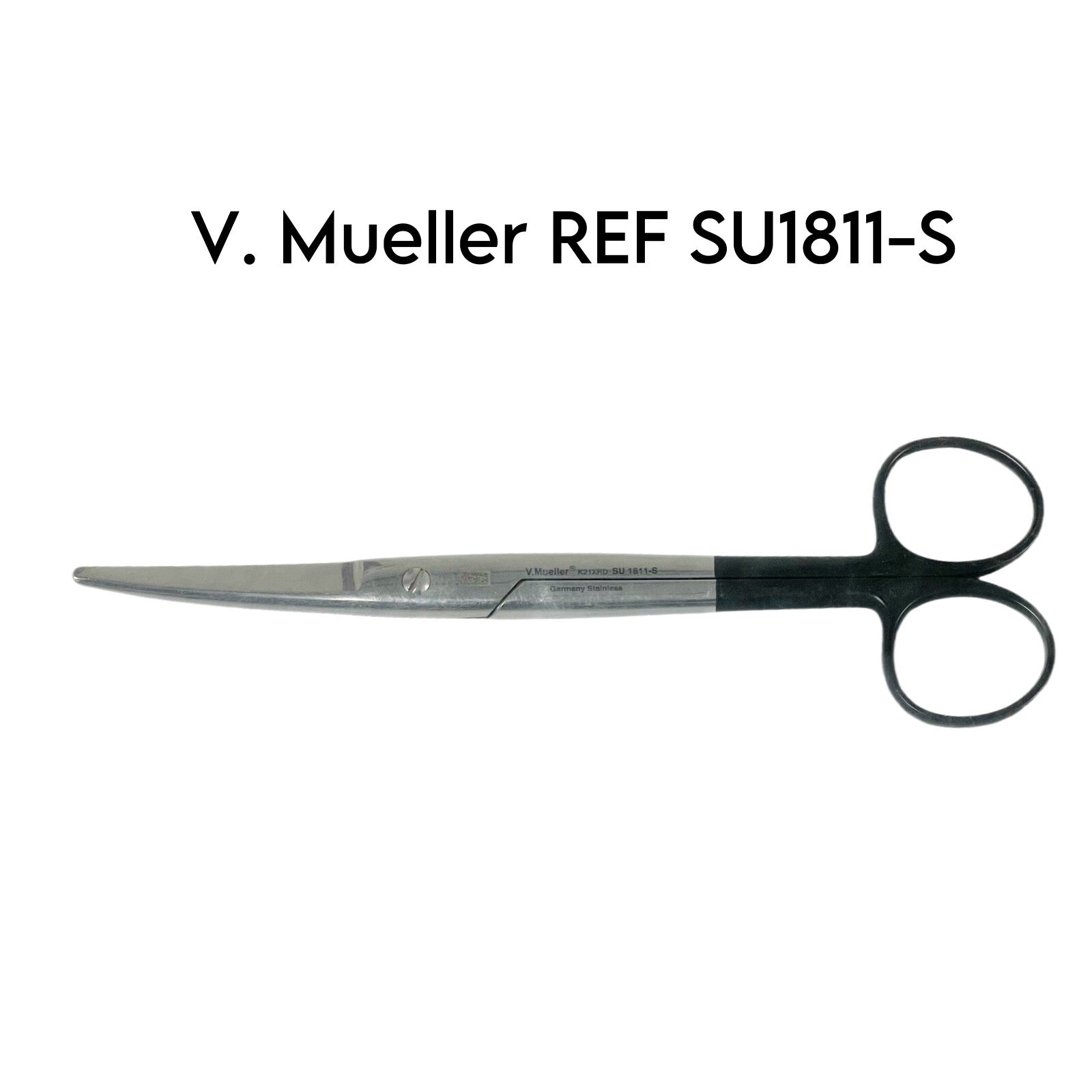 V. Mueller REF SU1811-S Super cut Mayo dissecting scissors Curved
