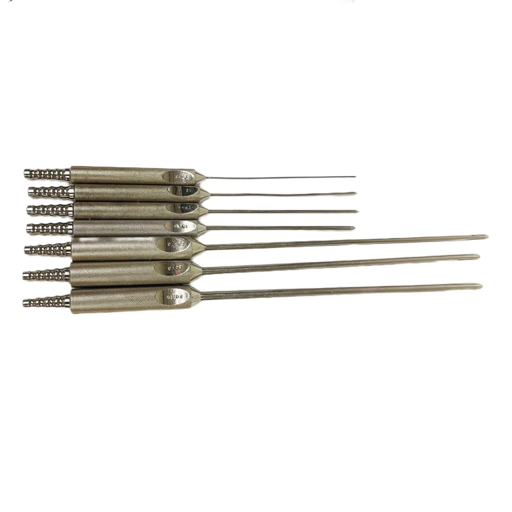 Standard Double Port Liposuction Cannula Lot Of 7