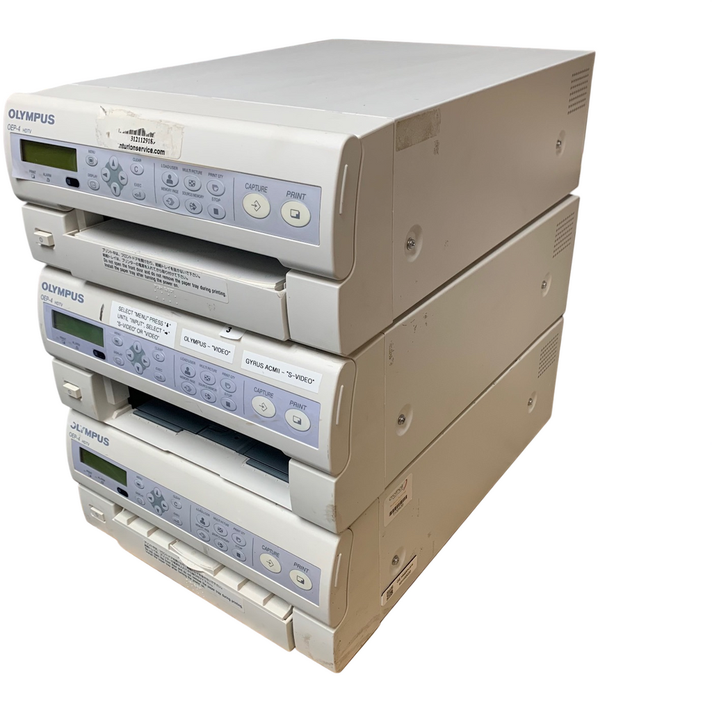 Olympus OEP-4 HDTV Color Video Printer. LOT OF 3 UNITS