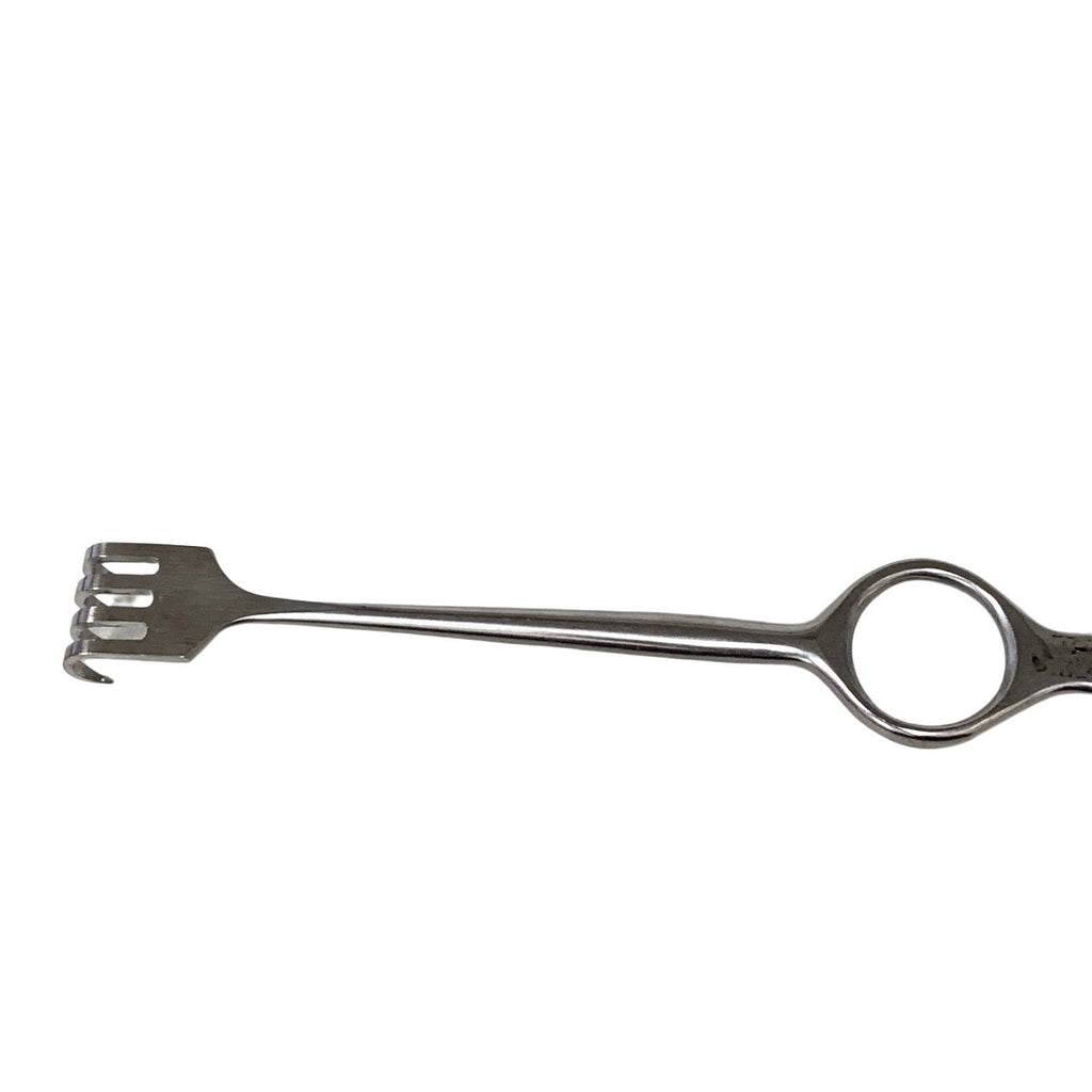Volkmann Bone Retractor 4 Sharp Prongs Rake Stainless Steel Surgical Orthopedic