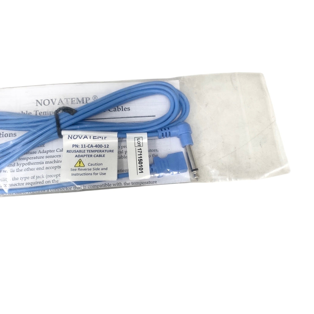 NOVAMED REF 11-CA-400-12, 12 Ft [3.6m) REUSABLE TEMPERATURE ADAPTER CABLE