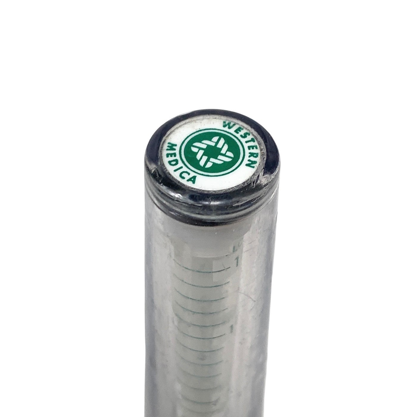Western Medica 0-15 LPM Oxygen Flowmeter 1/8" NPT Medical Gas Flow Meter O2 Unit