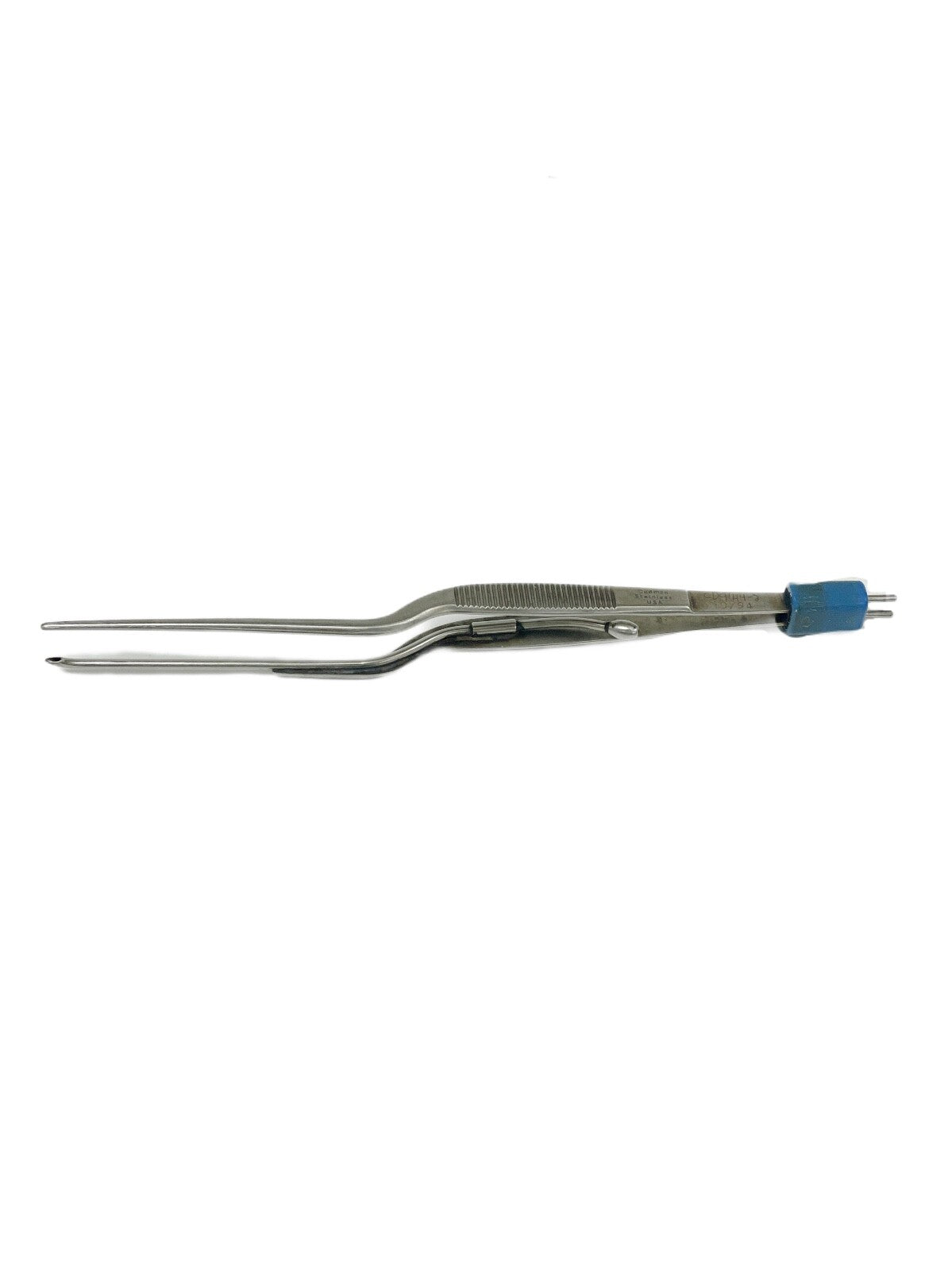Codman REF 80-2983 Greenwood Bayonet Bipolar Forceps Suction/Irrigating
