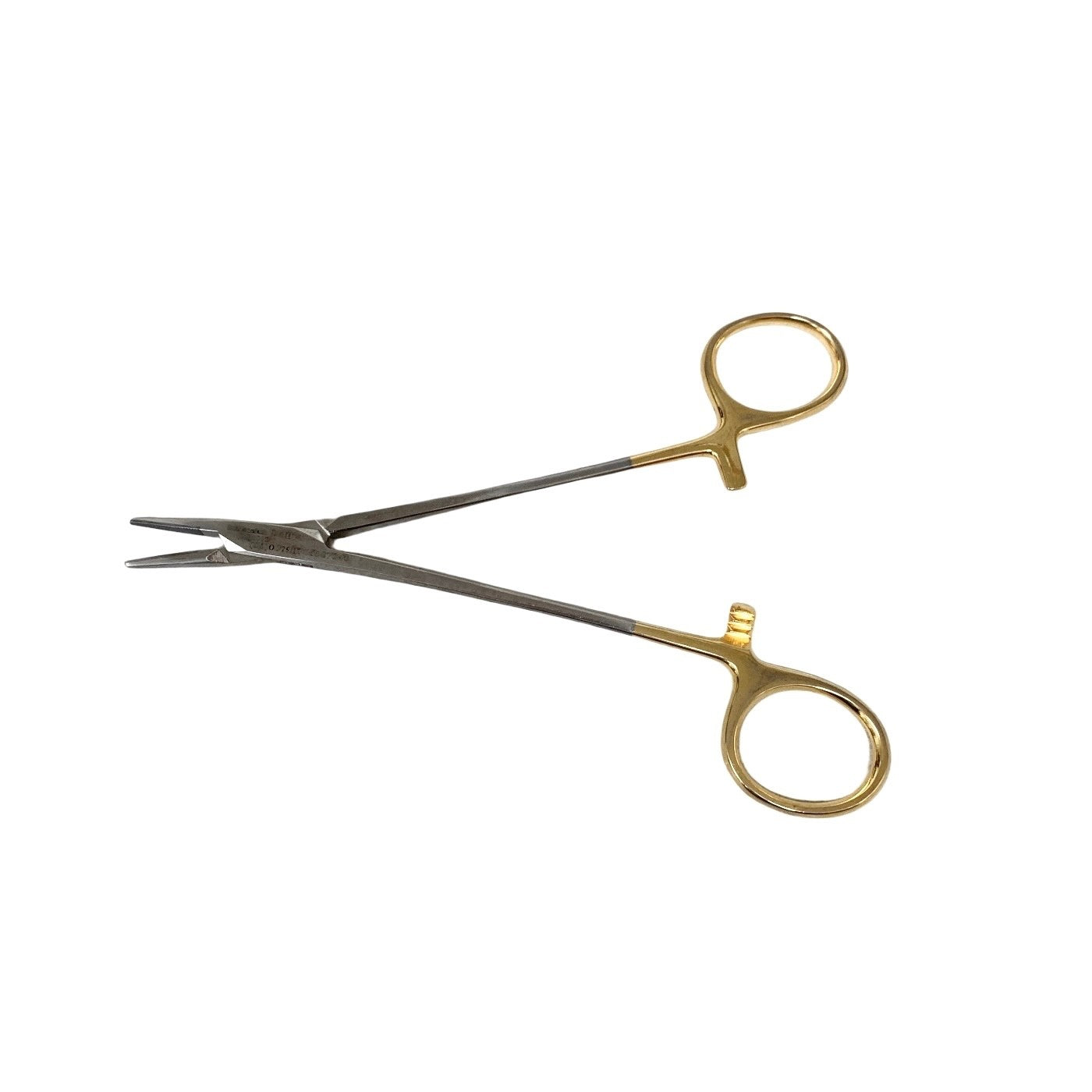 Millennium Ref 1-4071, Crile-Wood Needle Holder 6" Tungsten Carbide Gold Handle