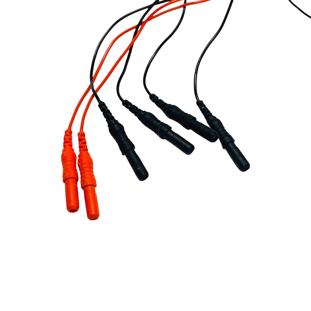 SleepSense Inductive Interface Cable Bundle (3-Pack) - Red & Black