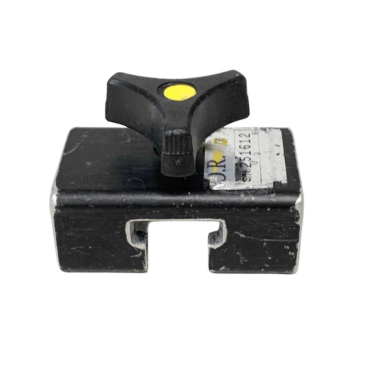 OR Medical S/N 251612 Operating Table Rail Clamp Accessory Socket Tri-Star Knob