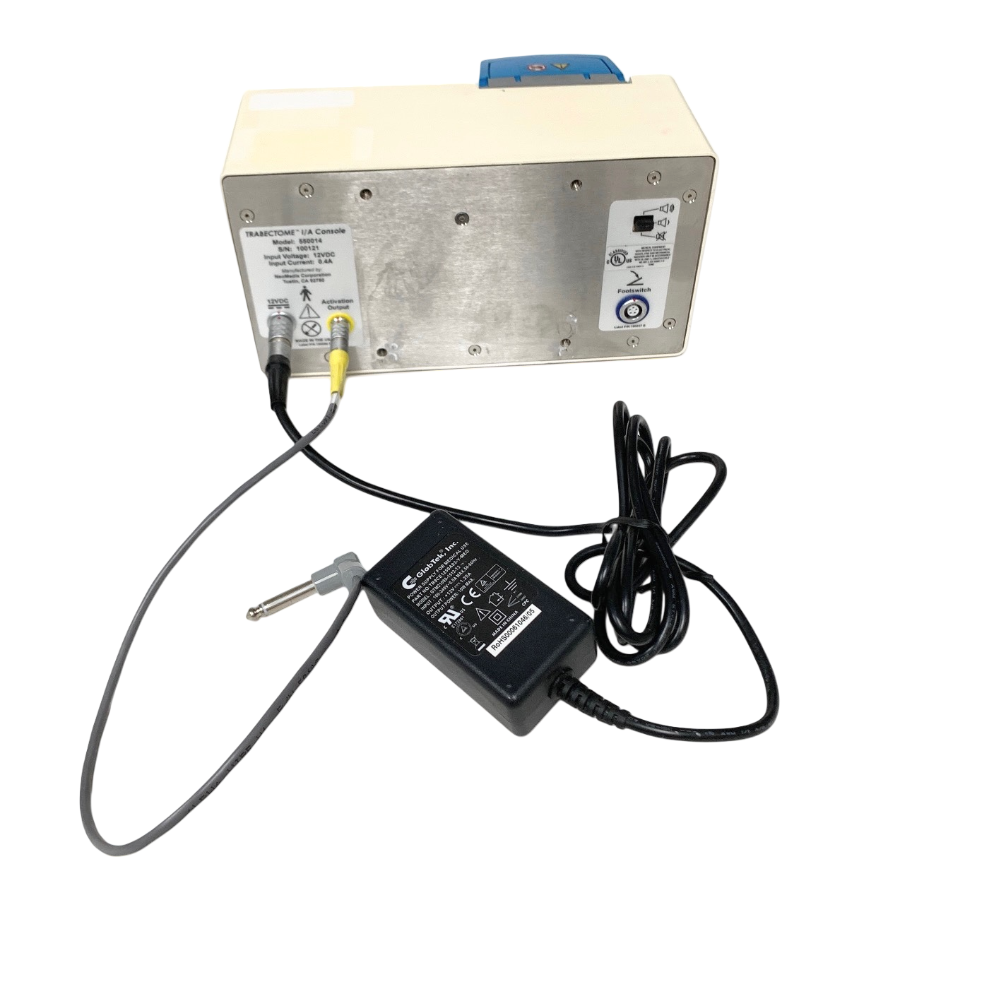 NEOMEDIX REF 550014, TRABECTOME I/A Console w/ power supply & activation cord