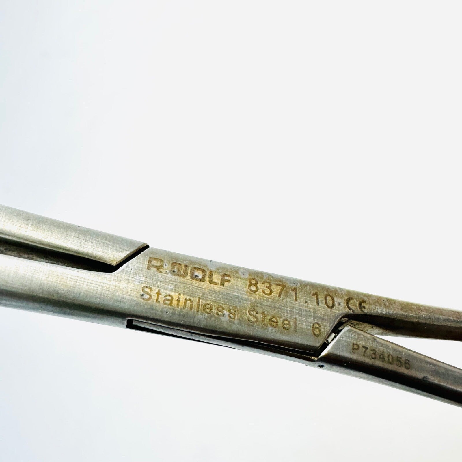 R. Wolf 8371.10 Grasping Forceps Wl 100 Mm With Four Spherical Teeth Instrument