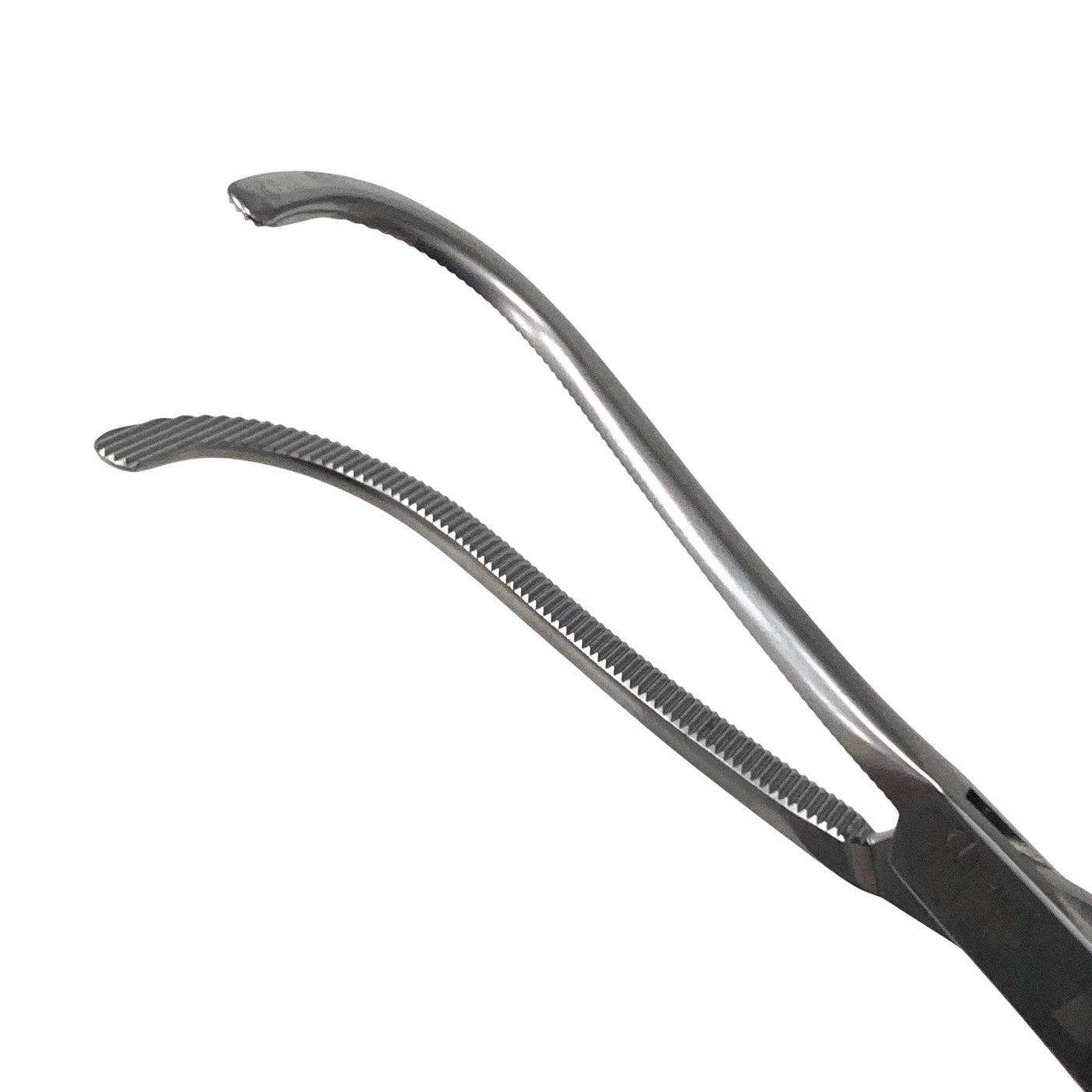 Aesculap EF010R Guyon Kidney Clamp 9.5" 240mm Double Curved Surgical Urology Too