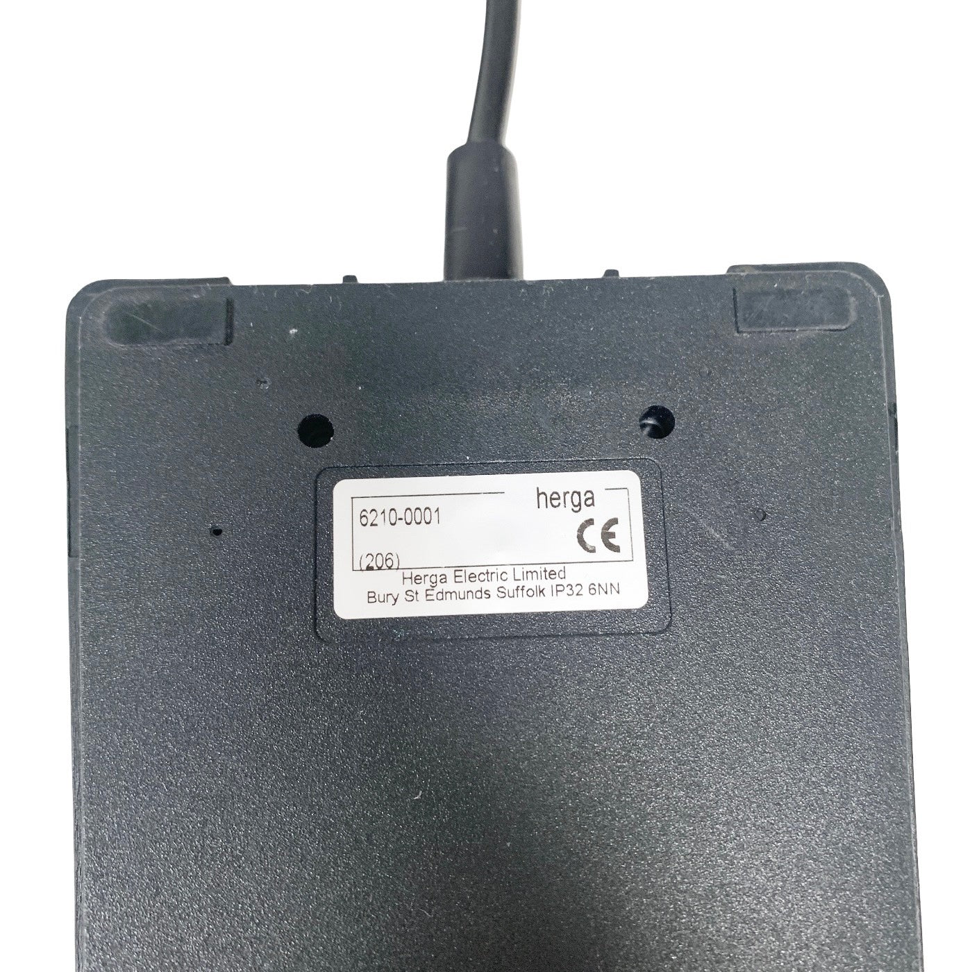 Herga 6210-0001 Pneumatic Bellows Foot Switch Pedal Medical Industrial Air Tubin