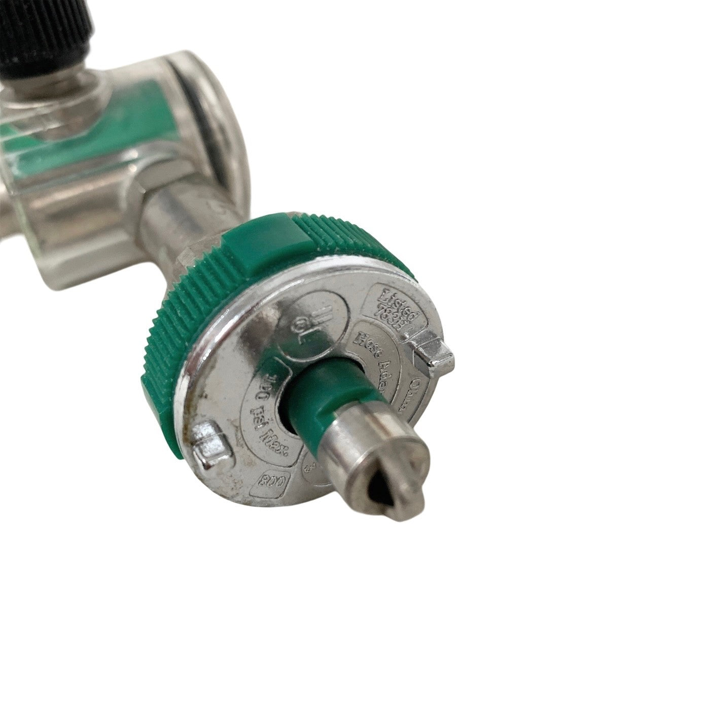 BOC Style Medical Oxygen Flowmeter 0-15 LPM Male Quick Connect O2 Thorpe