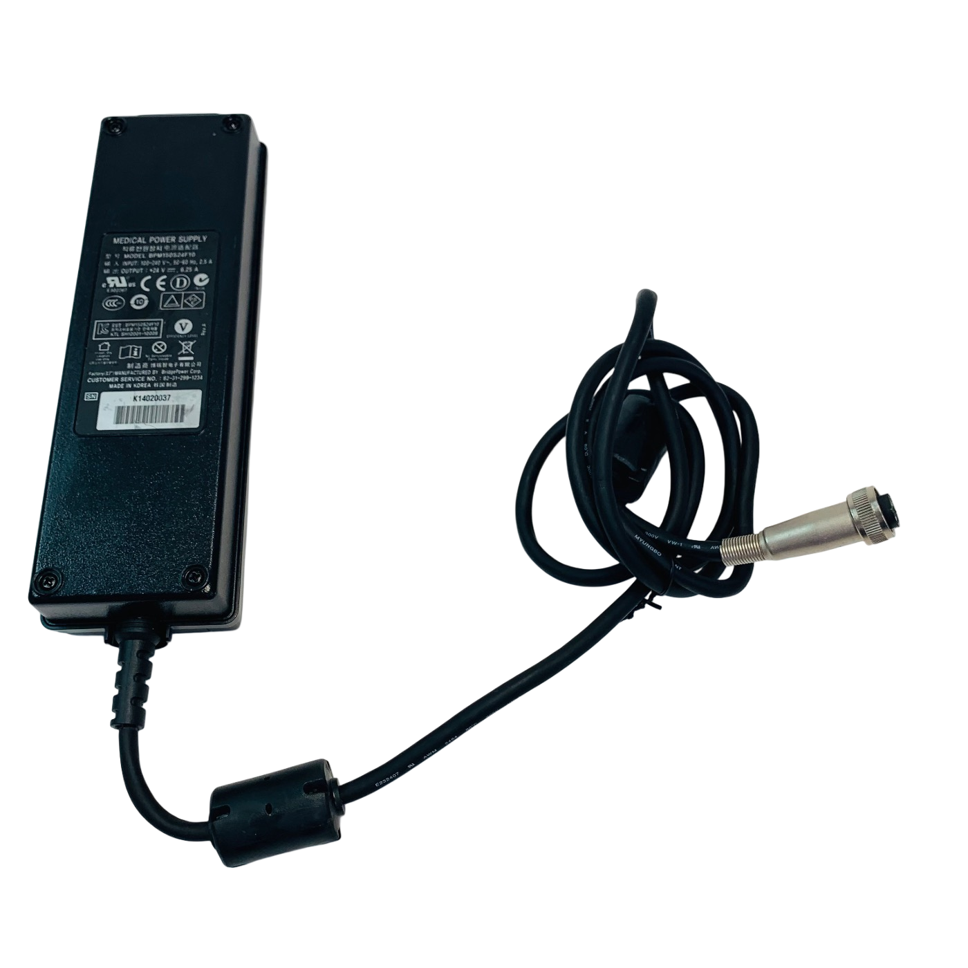 NDS REF BPM150S24F10, Medical Power Supply 24V Power Supply FOR MONITOR