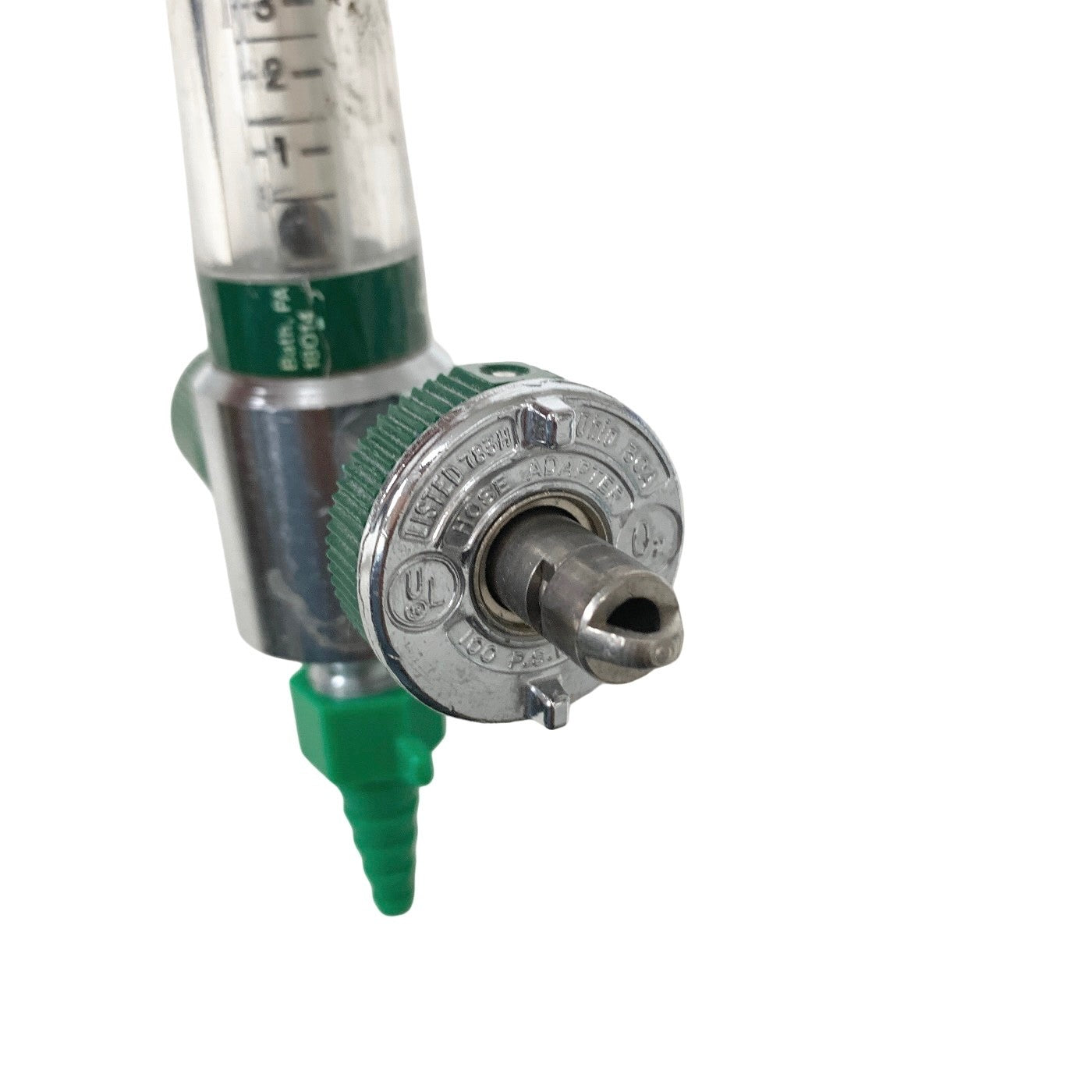 Precision Medical Flow Meter W/ Ohmeda Diss Male Adapter, 0-15 LPM