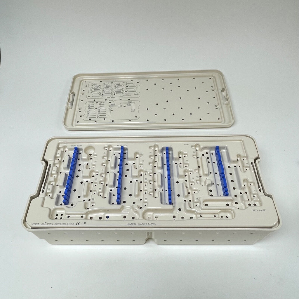 V. Mueller Shadow-Line Spinal Retraction System's Case W/ Insert (TWO)