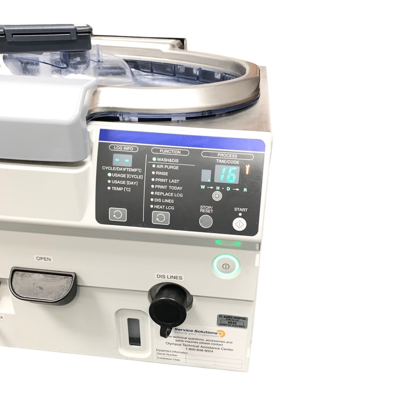 Olympus OER-Mini Endoscope Reprocessor w/ Printer, AER ENT Disinfector