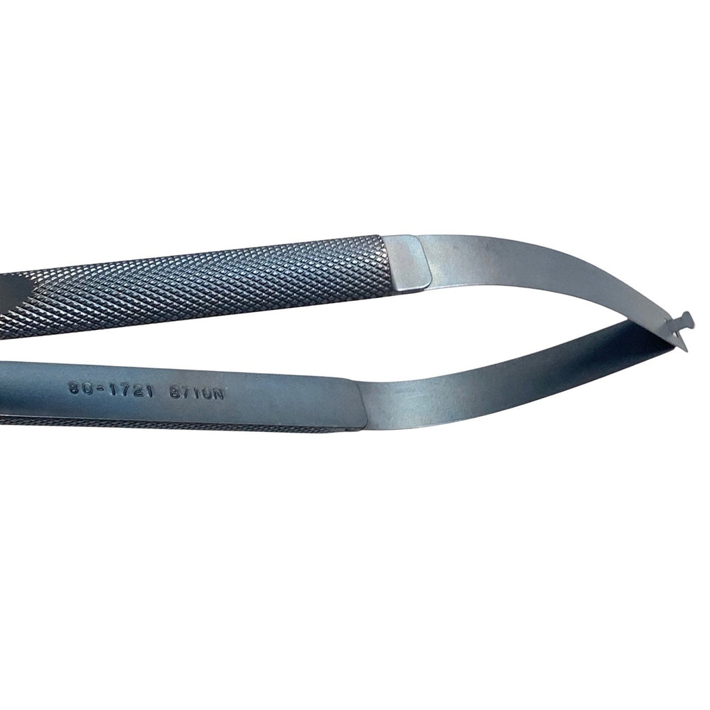 Codman 80-1721 Rhoton Titanium Micro Scissors Curved 7" Neurosurgery Instrument