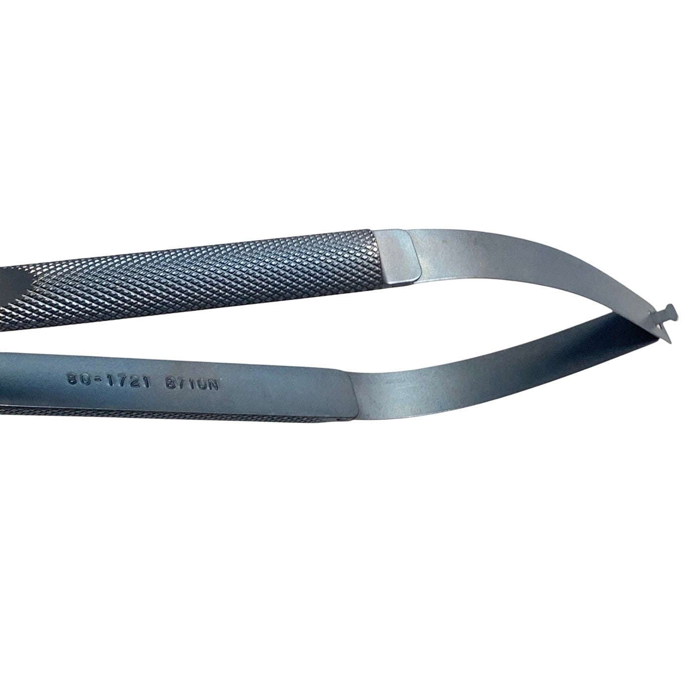 Codman 80-1721 Rhoton Titanium Micro Scissors Curved 7" Neurosurgery Instrument