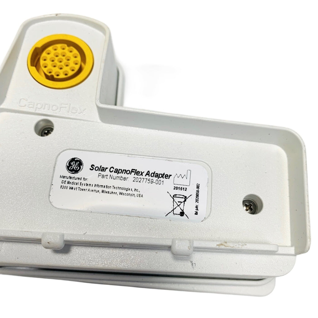 GE REF 2027759-001, SOLAR CAPNOFLEX ADAPTER