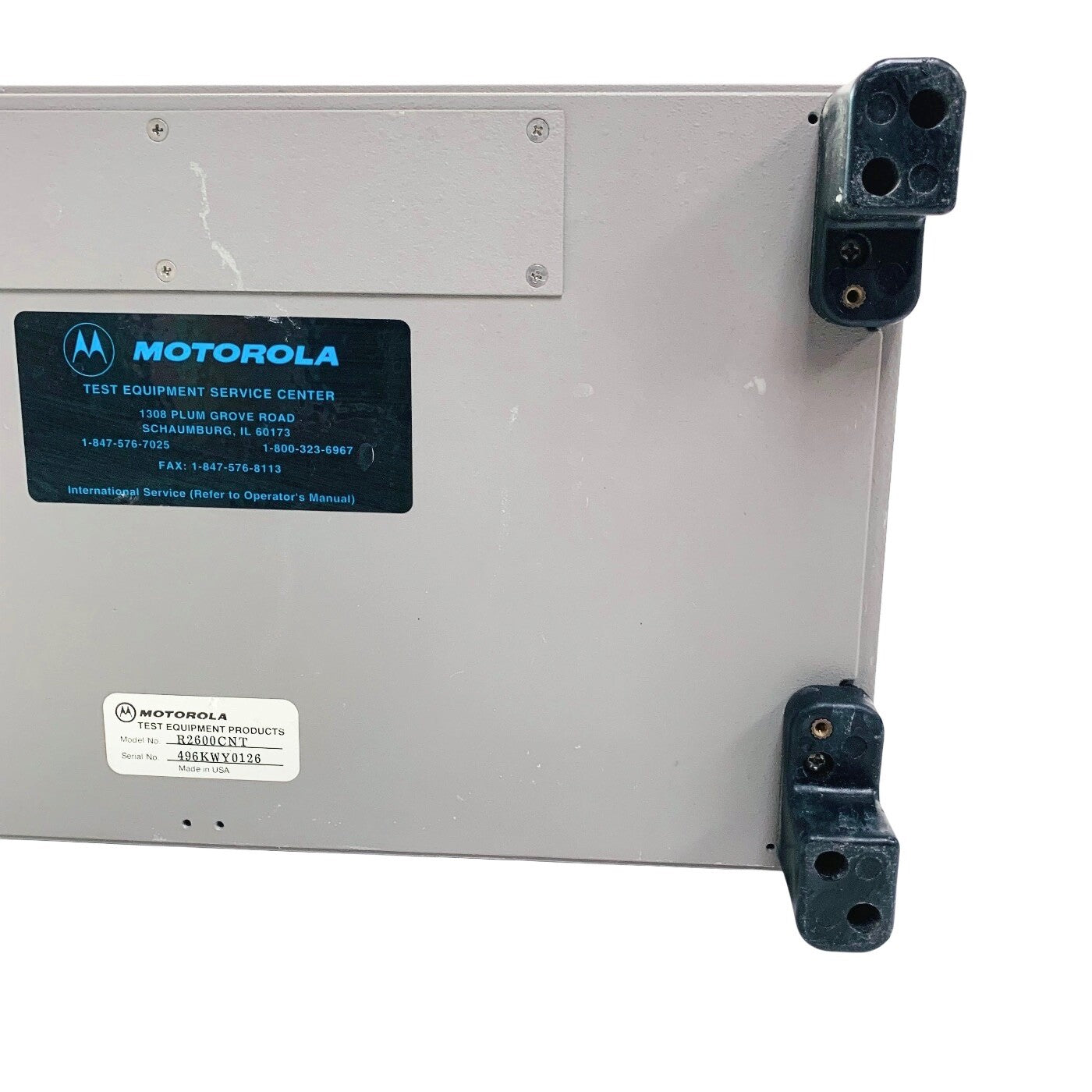 MOTOROLA Ref R2600CNT, COMMUNICATION SYSTEM ANALYZER