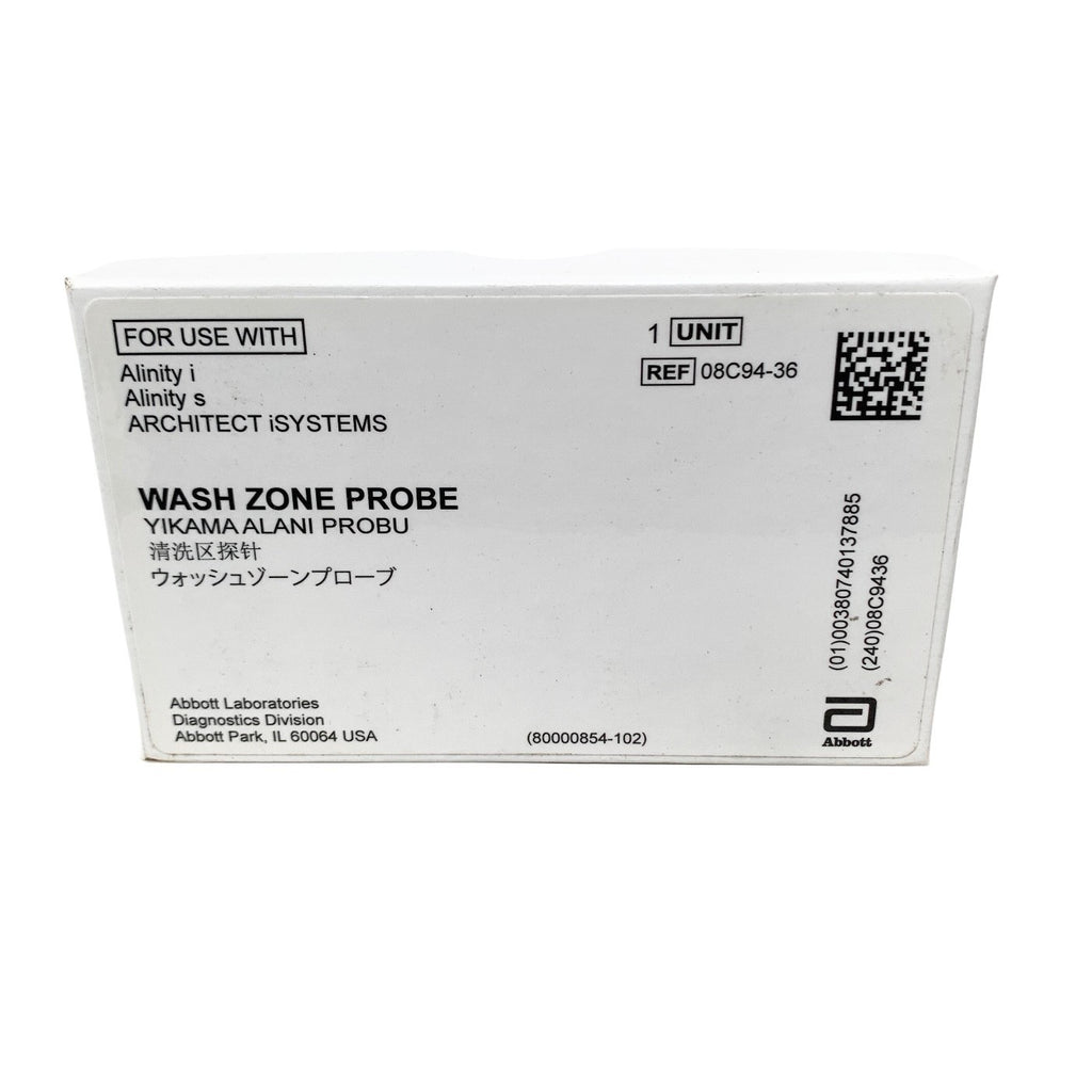 ABBOTT REF 08C94-36, WASH ZONE PROBE, ARCHITECT iSYSTEMS