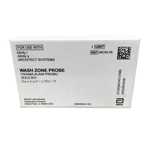 ABBOTT REF 08C94-36, WASH ZONE PROBE, ARCHITECT iSYSTEMS