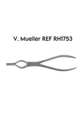 V. Mueller REF RH1753 Septum Straightening Forceps Walsham 9 Inch