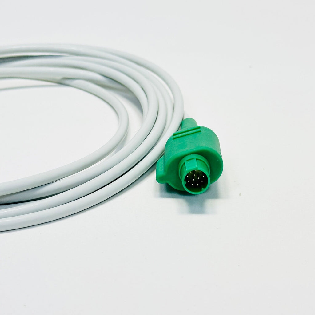 Getinge 0012-00-1814-01 5 LEAD AAMI ECG CABLE w/ 0012-00-1812-01 ecg trunk cable