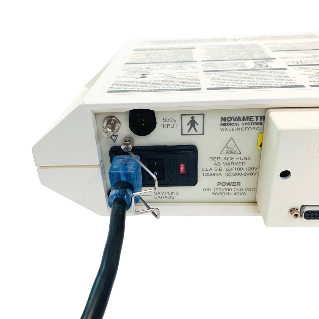 Novametrix REF CO2SMO ETCO2/SPO2 Monitor w/ Novametrix 7167-37