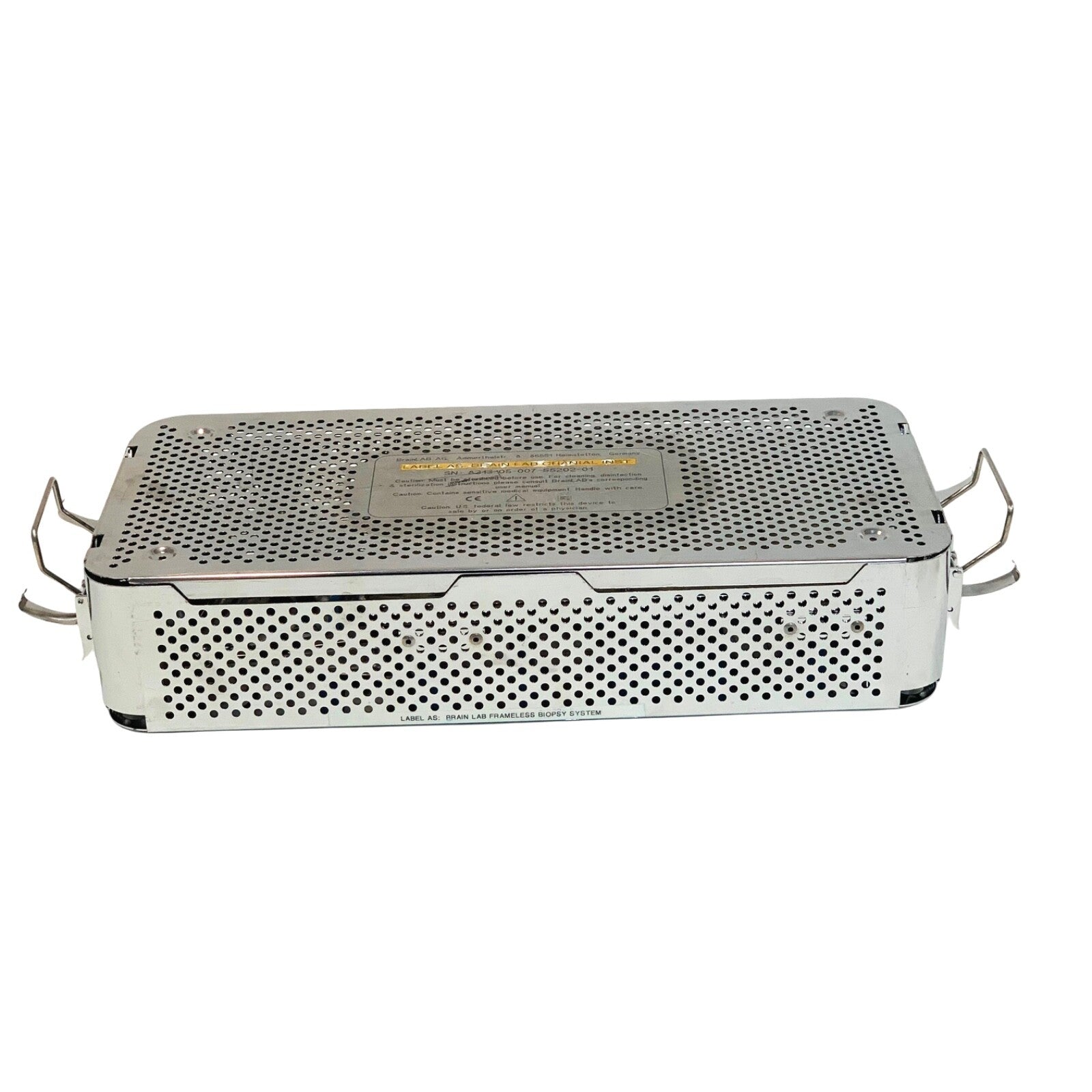 BrainLAB REF 55202-01, Cranial Set Instrument Case