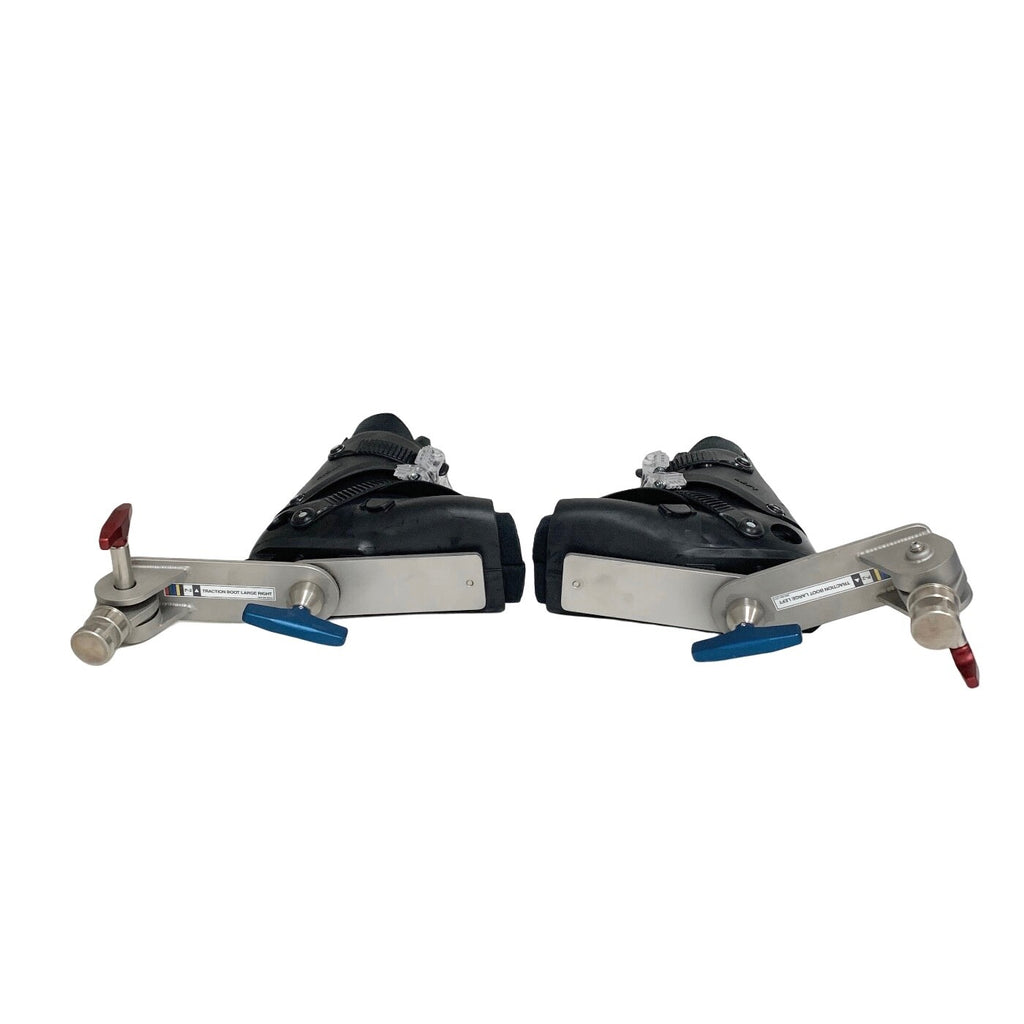 Mizuho OSI REF 5855-864, P-2 RIGHT/LEFT TRACTION BOOT, LARGE, PAIR w/ FOOT PLATE