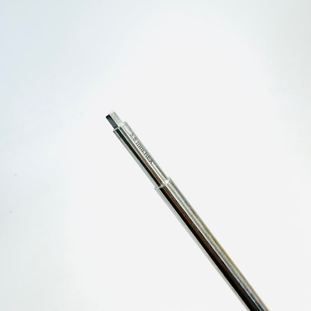 gSource 86.4595 Screwdriver 12″ hexagonal 3.5mm with notch Instrument