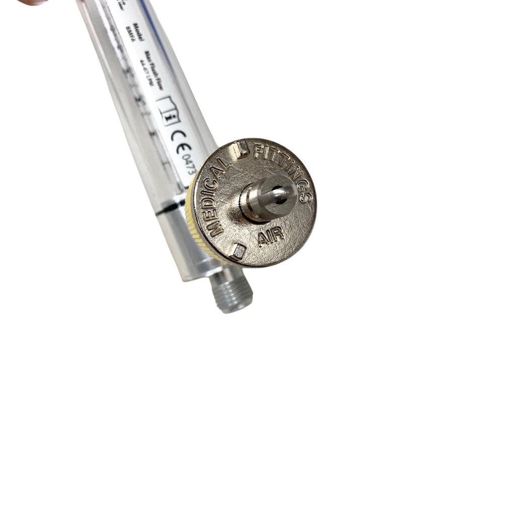 Precision Medical Model 8MFA, AIR Flowmeter, MALE Connector