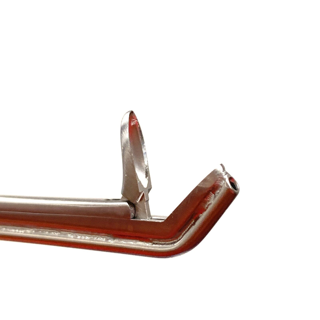 V Mueller REF RH551-354, Nasal Suction Forceps Double Action, Up Angled, 3.5mm