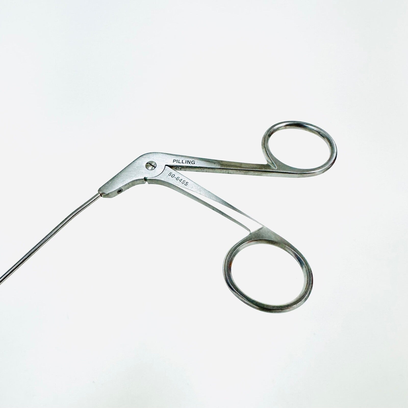 Pilling 506455 Jako-Kleinsasser Micro Cup Forceps Straight, 2.4 Mm Tip, 8-5/8"