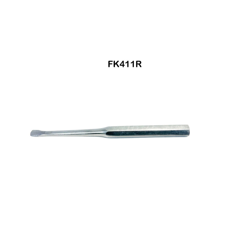 Aesculap FK411R KEY Raspatory, curved, 3/8″ wide , 7 1/2" sharp Instrument