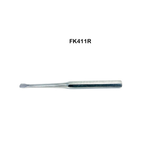Aesculap FK411R KEY Raspatory, curved, 3/8″ wide , 7 1/2" sharp Instrument