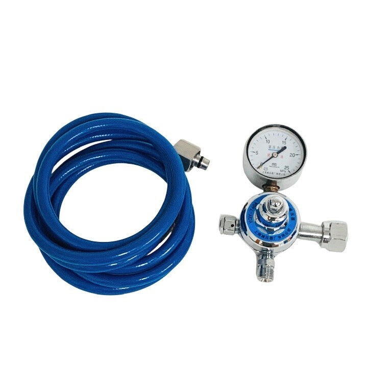 SHANGHAI Ref YQY-740A, OXYGEN REGULATOR w/ HOSE