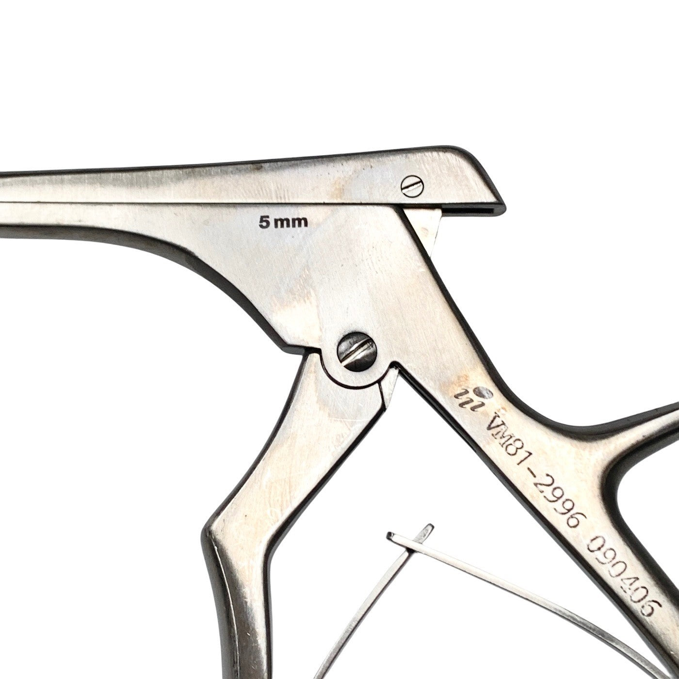 V. Mueller REF VM81-2996, NEURO RONGEUR, 5MM 45 DEGREE