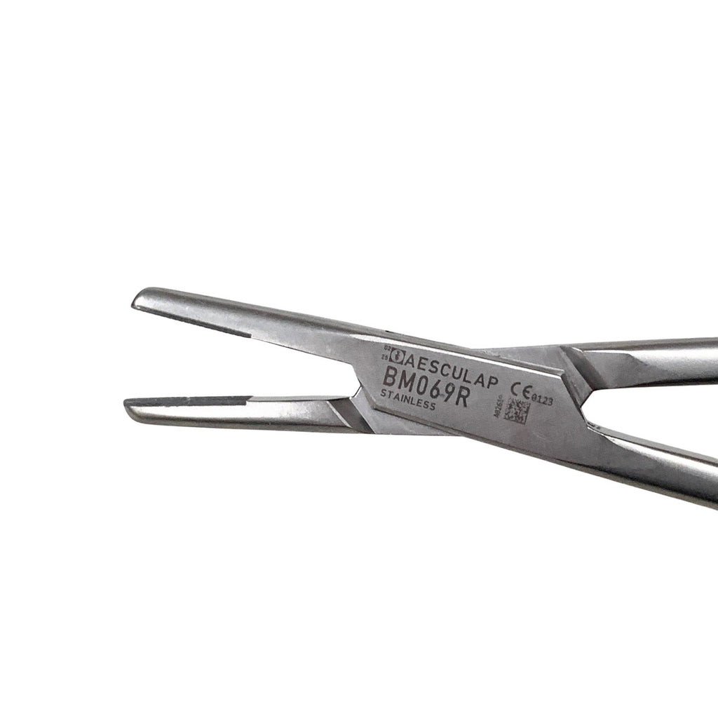 Aesculap BM069R Tungsten Carbide Needle Holder 260mm 10.25" Surgical Gold Handle