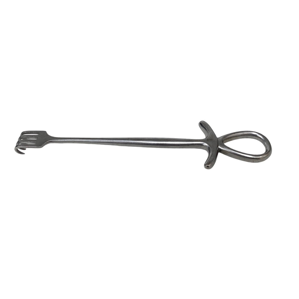Codman Volkmann Bone Retractor 4 Sharp Prongs Orthopedic Surgical Instrument 2/6