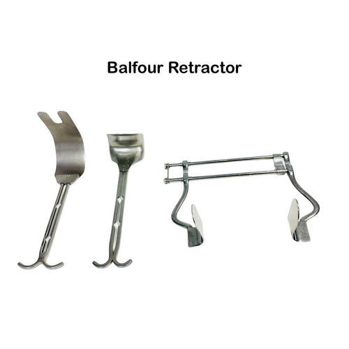 Balfour Abdominal Retractor Instruments Stainless Steel