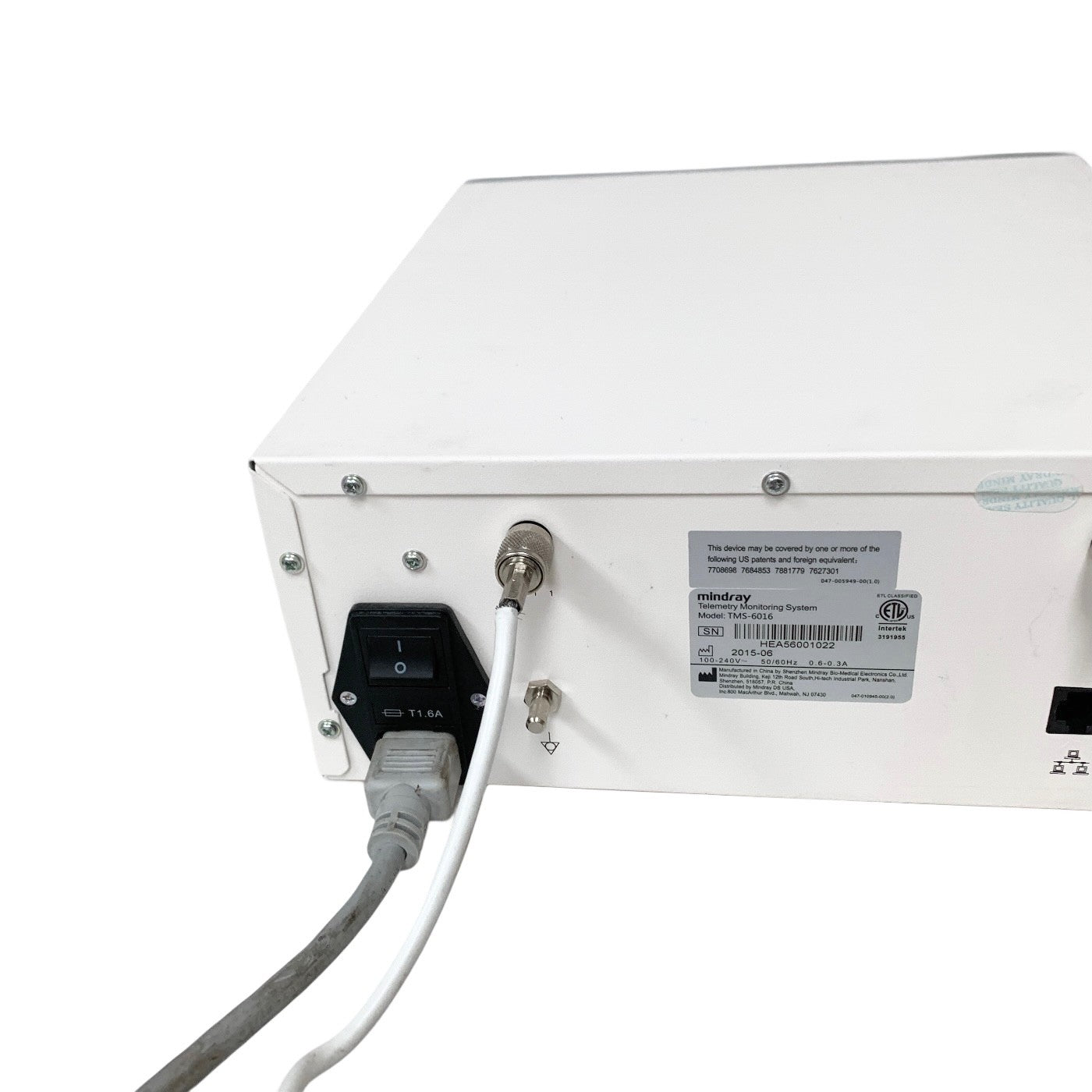 Mindray TMS-6016 Telemetry Monitoring System ECG SpO2 Patient Monitor Station