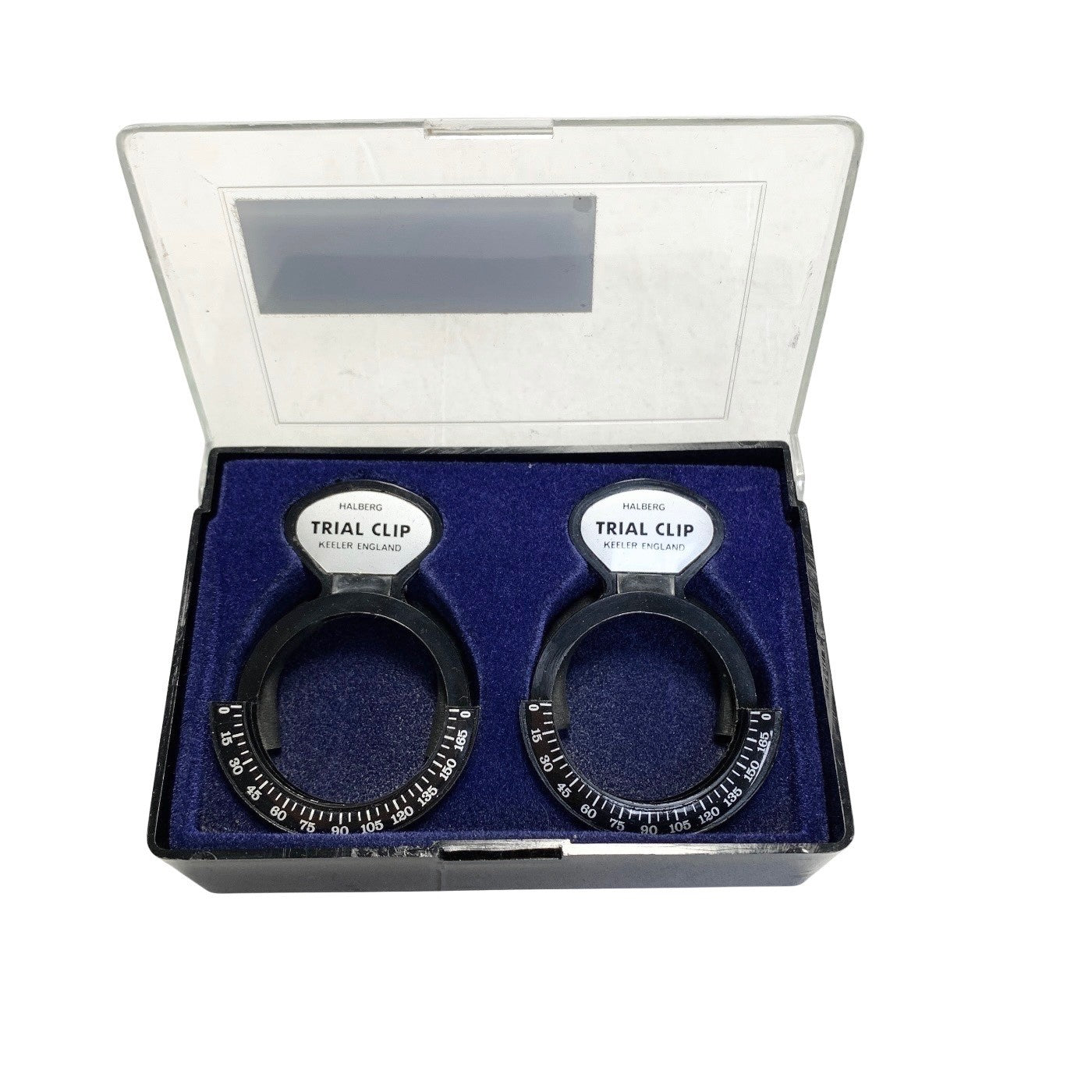 KEELER Halberg Trial Clips With Case 1 pair