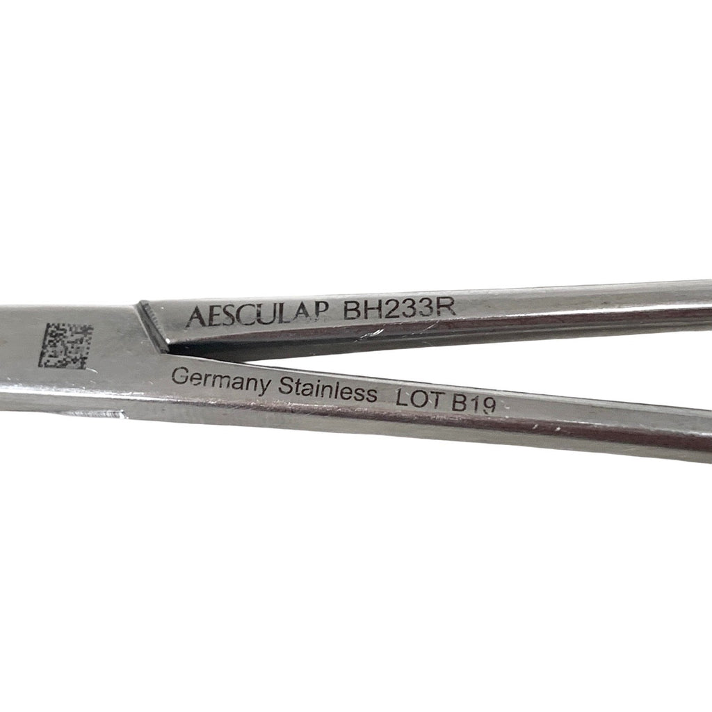 Aesculap BH233R Julian Thoracic Artery Forceps Curved CVD Jaw 9-3/8" Surgical