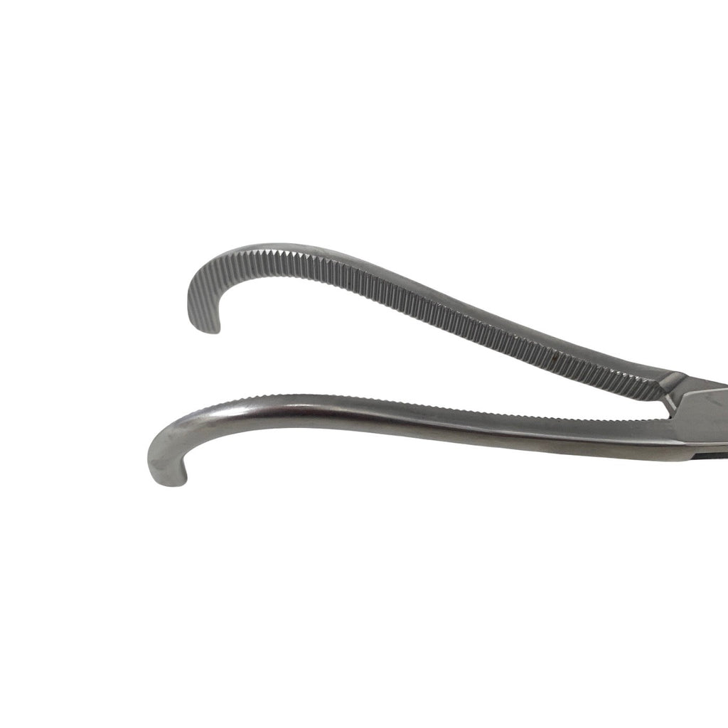 Aesculap EF010R Guyon Kidney Clamp 9.5" 240mm Double Curved Surgical Urology Too